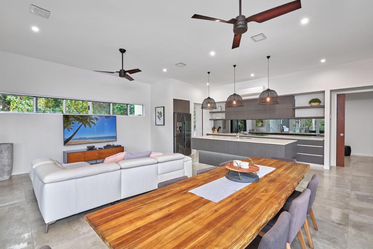 Canopy Views Holiday House With Heated Pool Palm Cove Ngoại thất bức ảnh